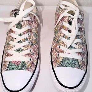 Converse All Star Chuck Taylor Day Of The Dead Sugar Skull Women’s 9/ Men’s 7